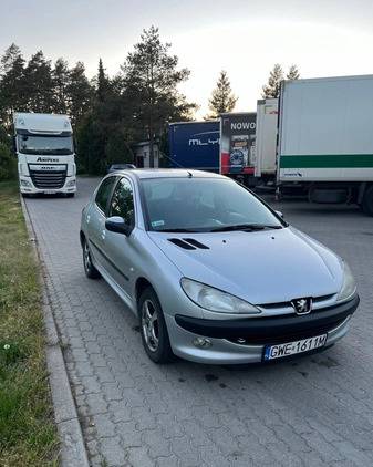 Peugeot 206 cena 4500 przebieg: 148760, rok produkcji 2002 z Jelcz-Laskowice małe 79